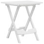 Voir la diapositive 1 : VIDAXL Table pliable de jardin 45,5x38,5x50 cm Blanc