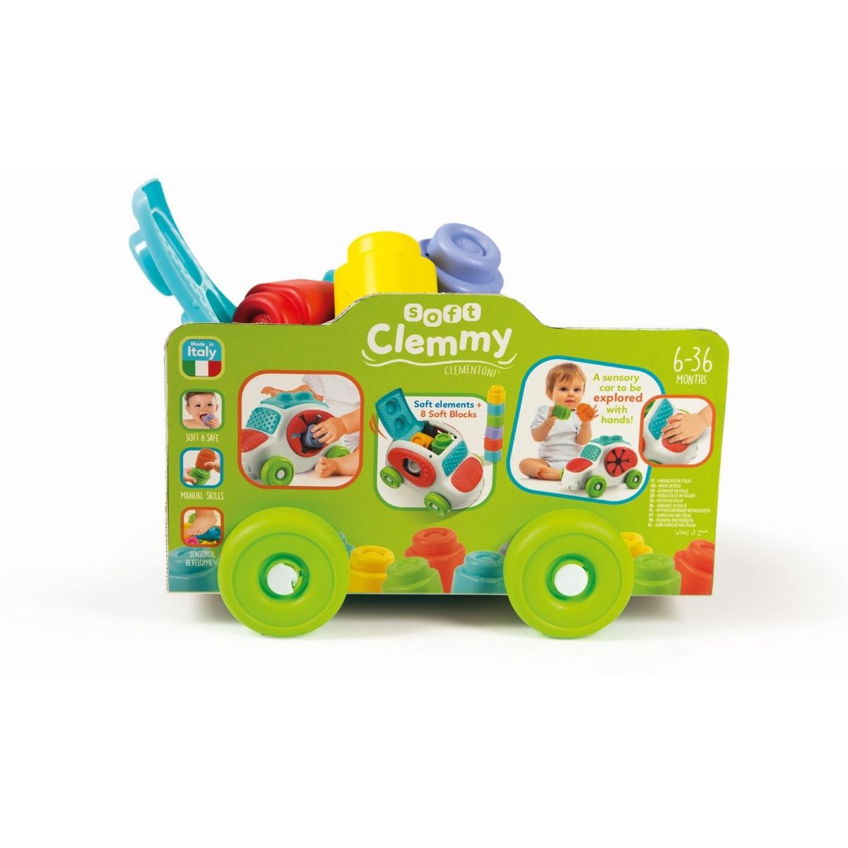 CLEMENTONI Voiture sensorielle Clemmy