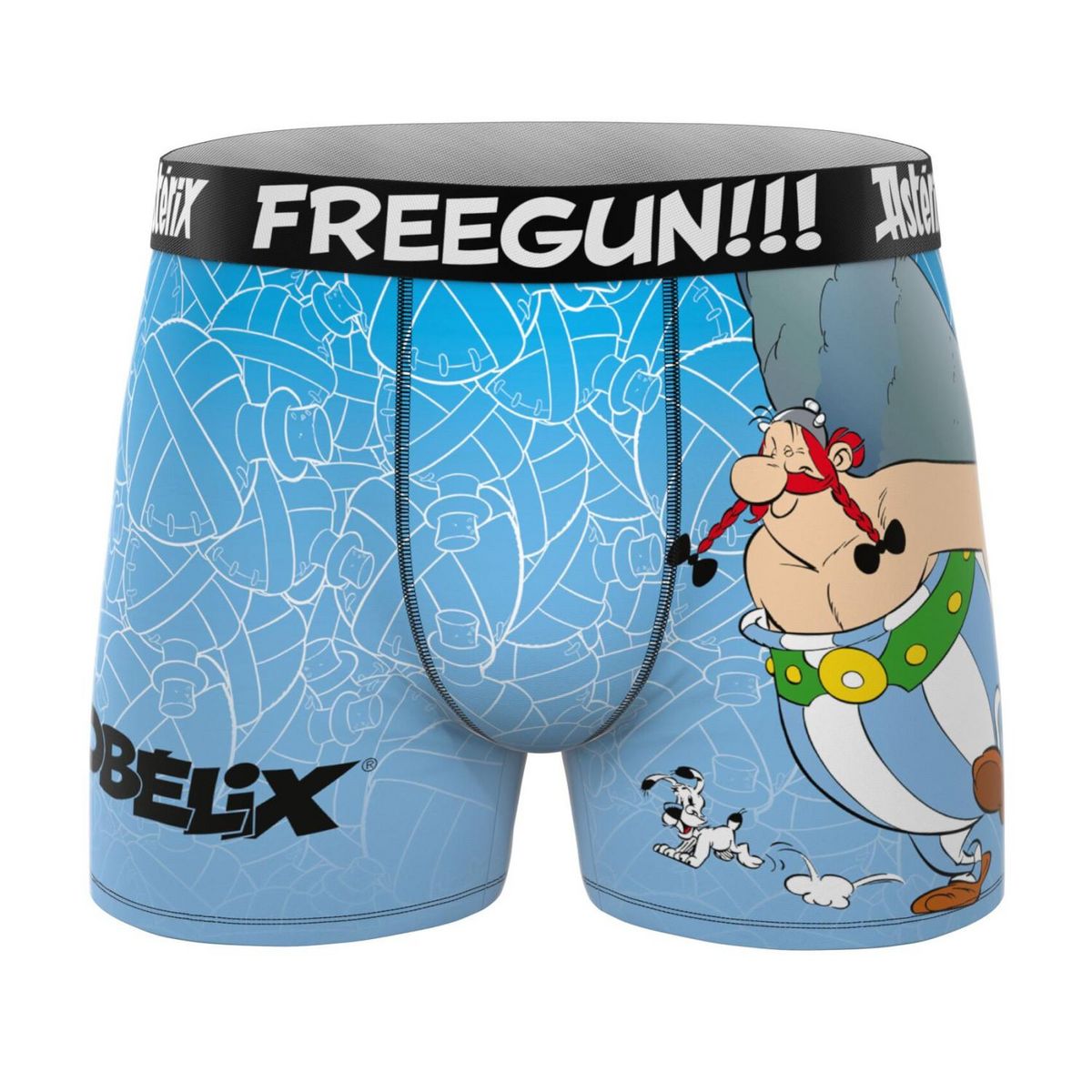 FREEGUN Lot de 4 boxers enfant Asterix