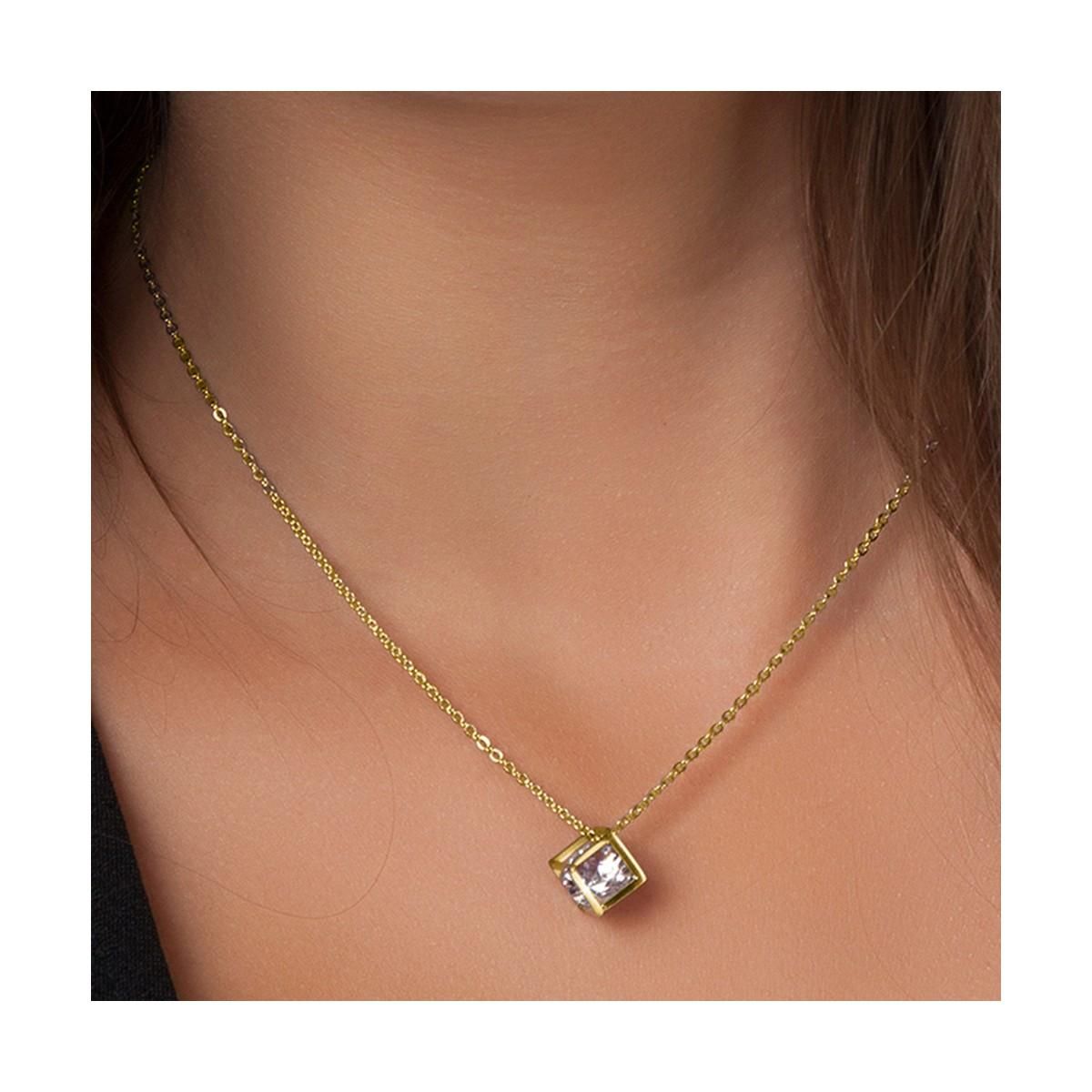 SC BOHEME Collier SC Bohème orné de Cristaux scintillants