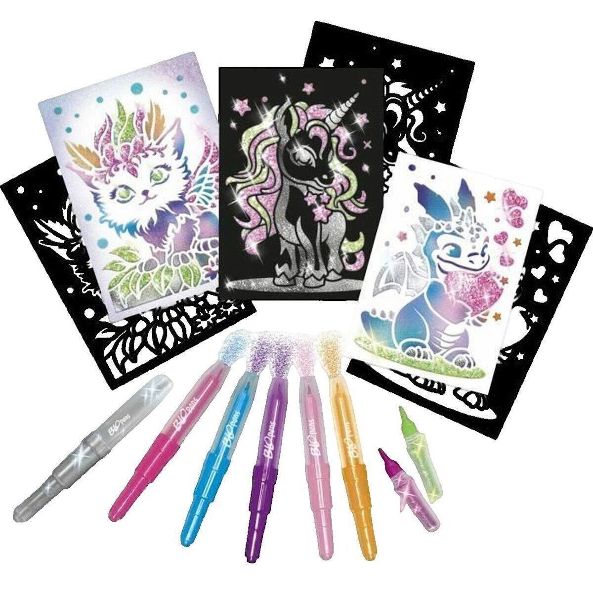 LANSAY Jeu créatif Lansay Blopens Créatures Pailletées