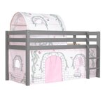 Paris Prix Pack - Lit Enfant, Tente & Tunnel  Pino Birdy  Gris