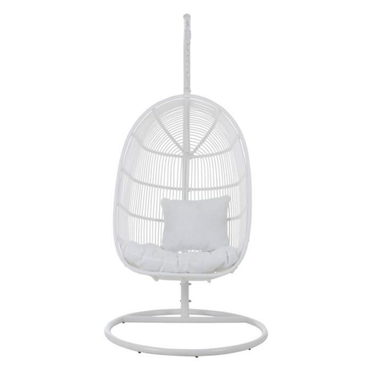 Paris Prix Fauteuil Suspendu Ovale  Aciera  193cm Blanc