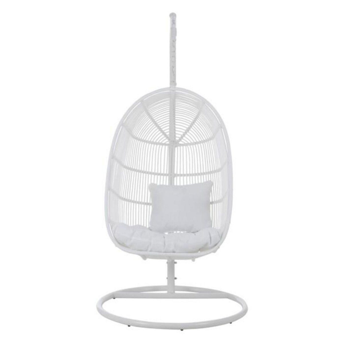 Paris Prix Fauteuil Suspendu Ovale  Aciera  193cm Blanc