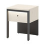 Voir la diapositive 1 : BEST MOBILIER Kimi - table de chevet 40 cm - 1 tiroir