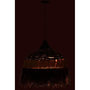 Voir la diapositive 3 : Paris Prix Lampe Suspension en Raphia  Lombok  60cm Noir
