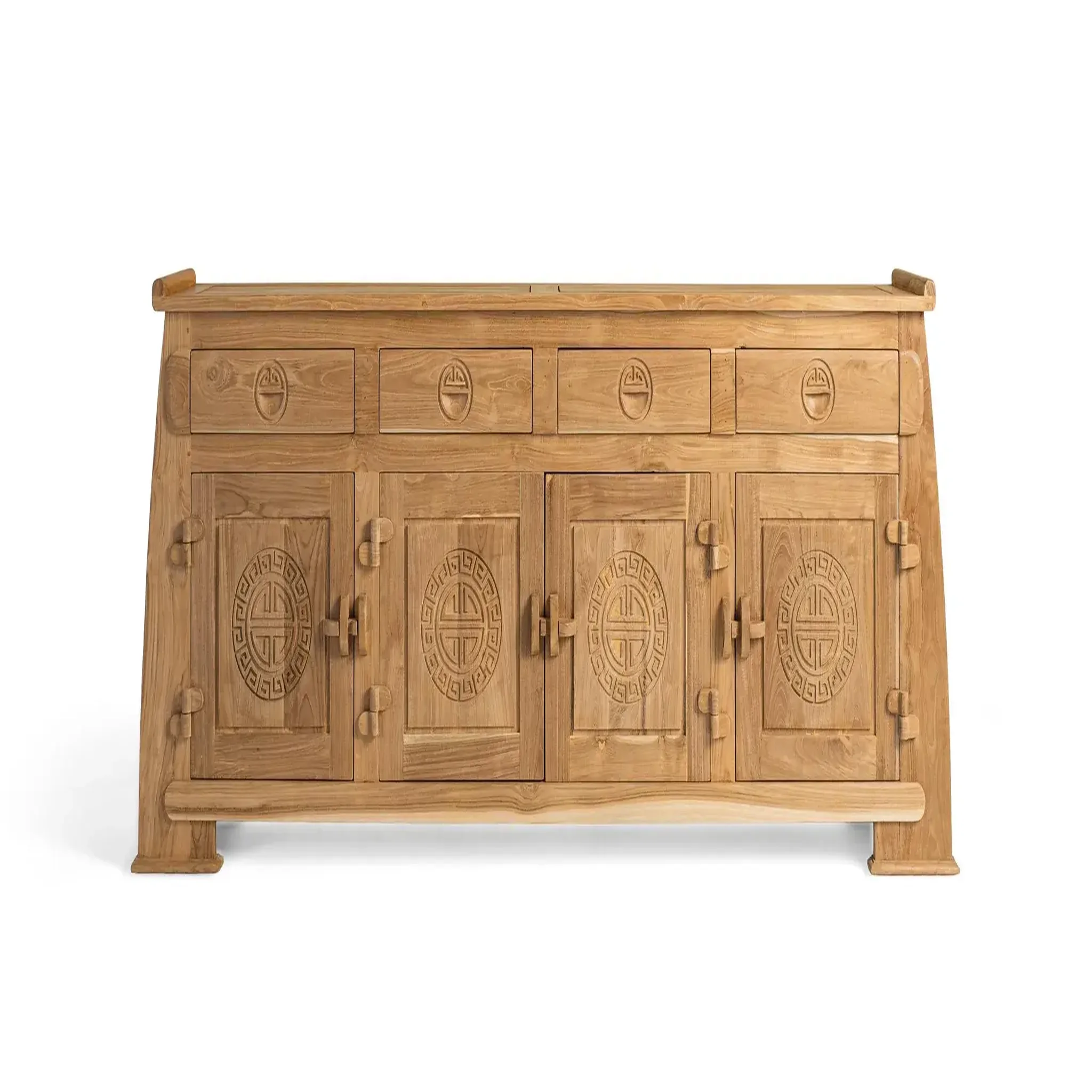 GINER Y COLOMER SL Buffet en bois de teck 202cm style colonial oriental