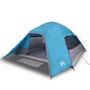 Voir la diapositive 2 : VIDAXL Tente de camping a dome 4 personnes bleu impermeable