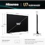 Voir la diapositive 5 : Hisense TV Mini Led 100U7Q 2025