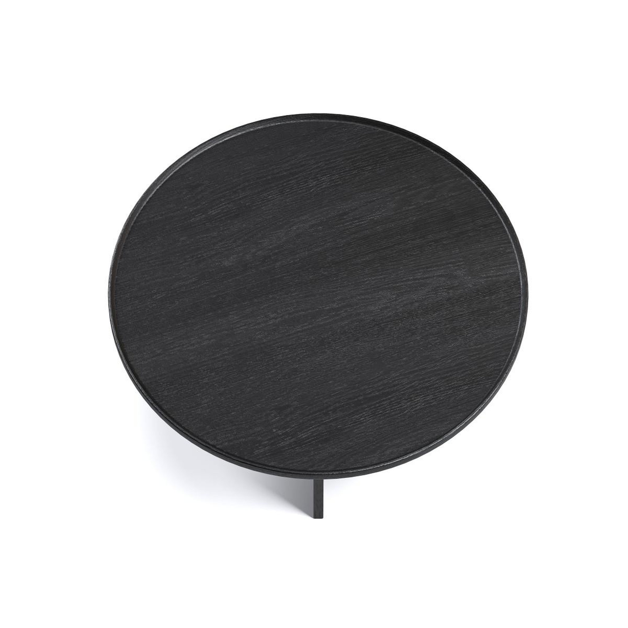 Voir la diapositive 5 : Paris Prix Table basse ronde  cala  83cm noir