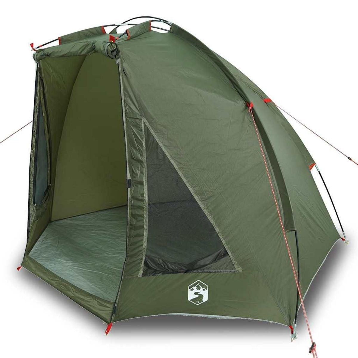 VIDAXL Tente de peche vert olive impermeable