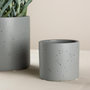 Voir la diapositive 2 : Paris Prix Pot Déco en Céramique  Sane  11cm Gris Foncé