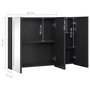 Voir la diapositive 6 : VIDAXL Armoire de salle de bain a miroir LED 89x14x62 cm
