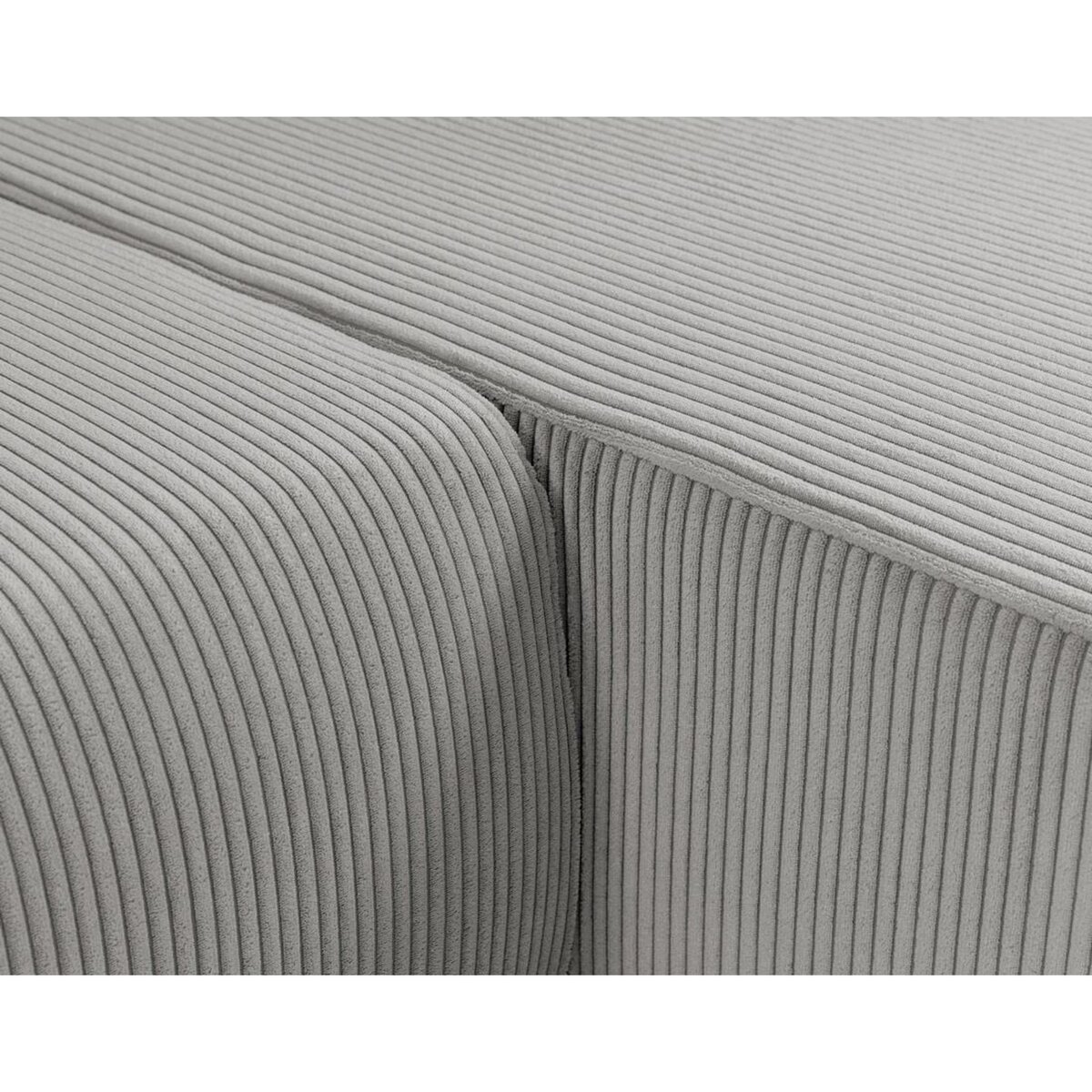 BEST MOBILIER Artemisa - canapé d'angle réversible 4 places - convertible avec coffre - en velours côtelé