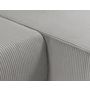 Voir la diapositive 5 : BEST MOBILIER Artemisa - canapé d'angle réversible 4 places - convertible avec coffre - en velours côtelé