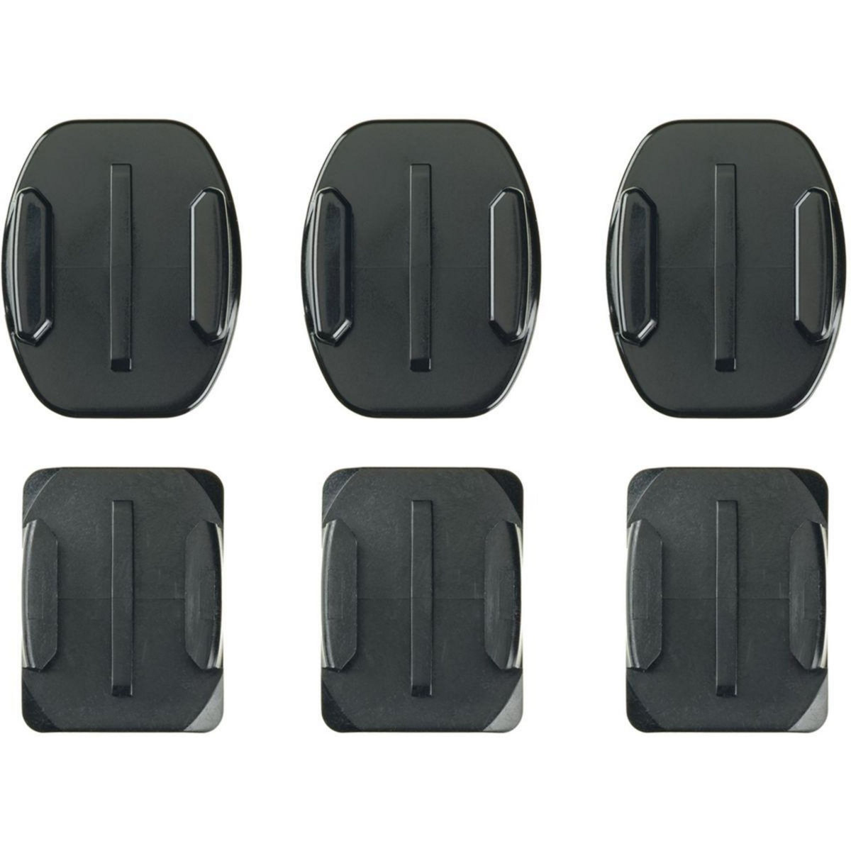 GOPRO Fixation Adhésive plate et courbe x6