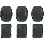 GOPRO Fixation Adhésive plate et courbe x6
