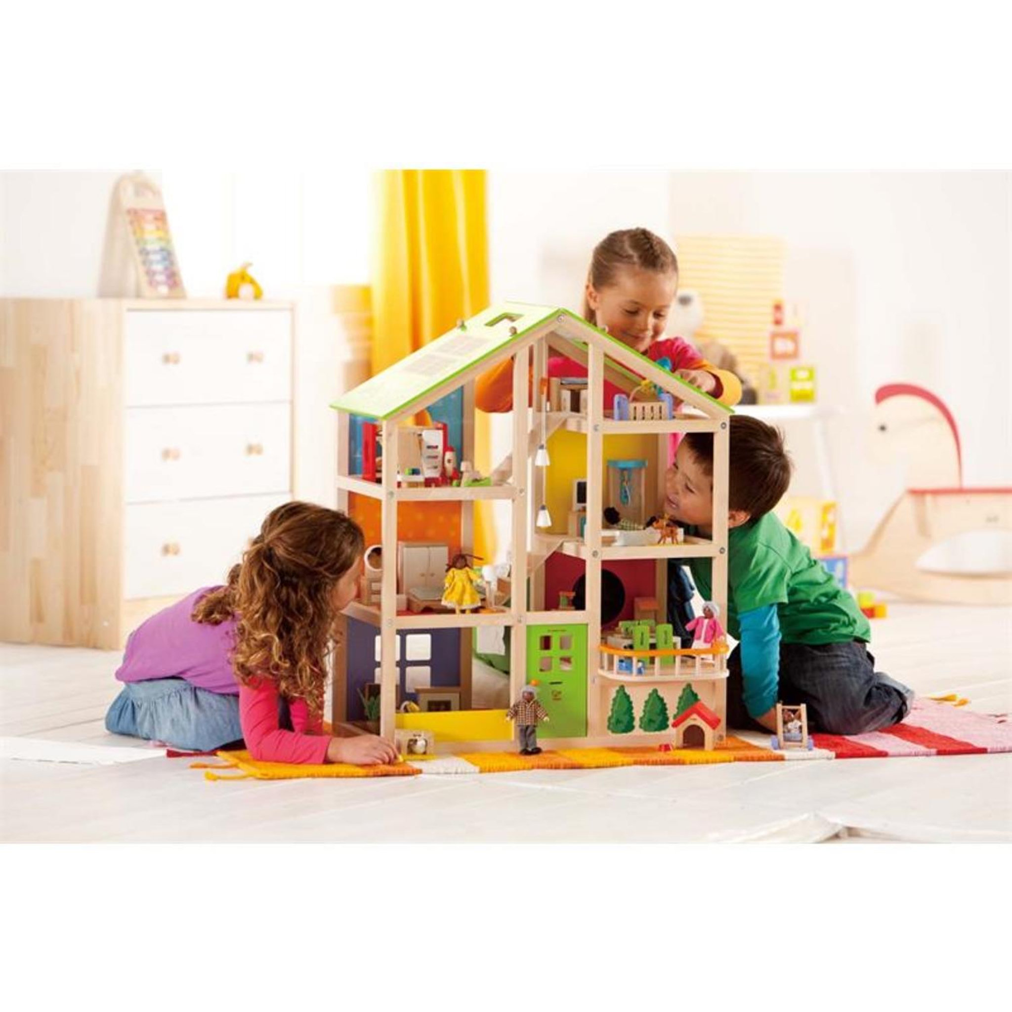 Voir la diapositive 4 : Hape Maison toute saison (meublée)