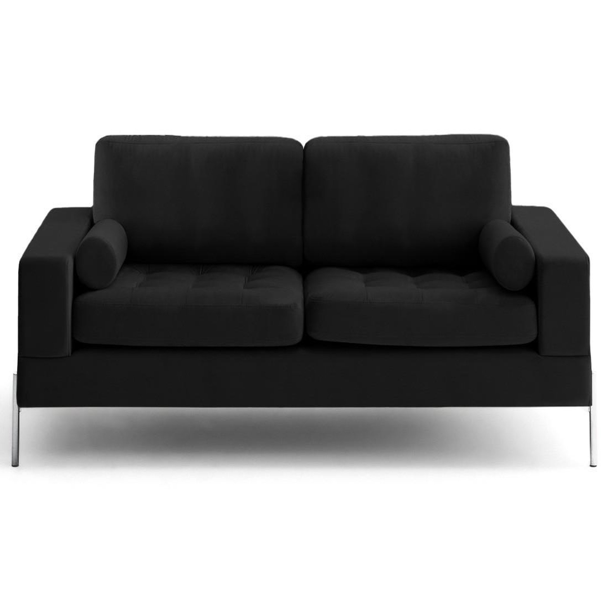 Voir la diapositive 1 : LISA DESIGN Isaure - canapé droit 3 places en velours