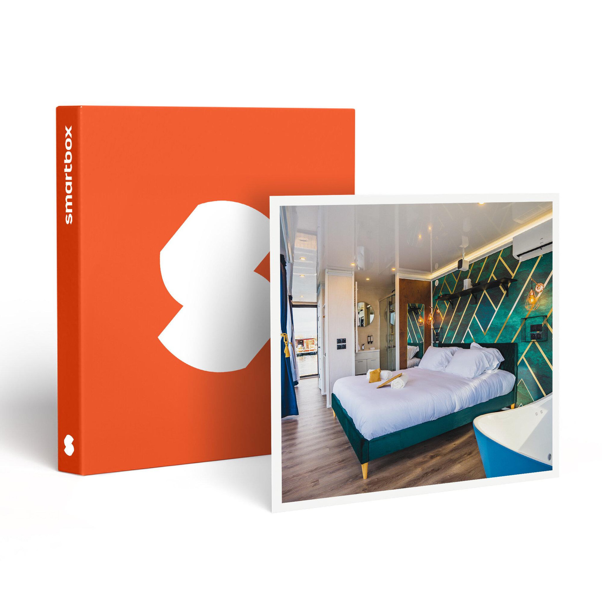 Smartbox 2 jours insolites en maison flottante insolite sur les bords de seine - coffret cadeau séjour