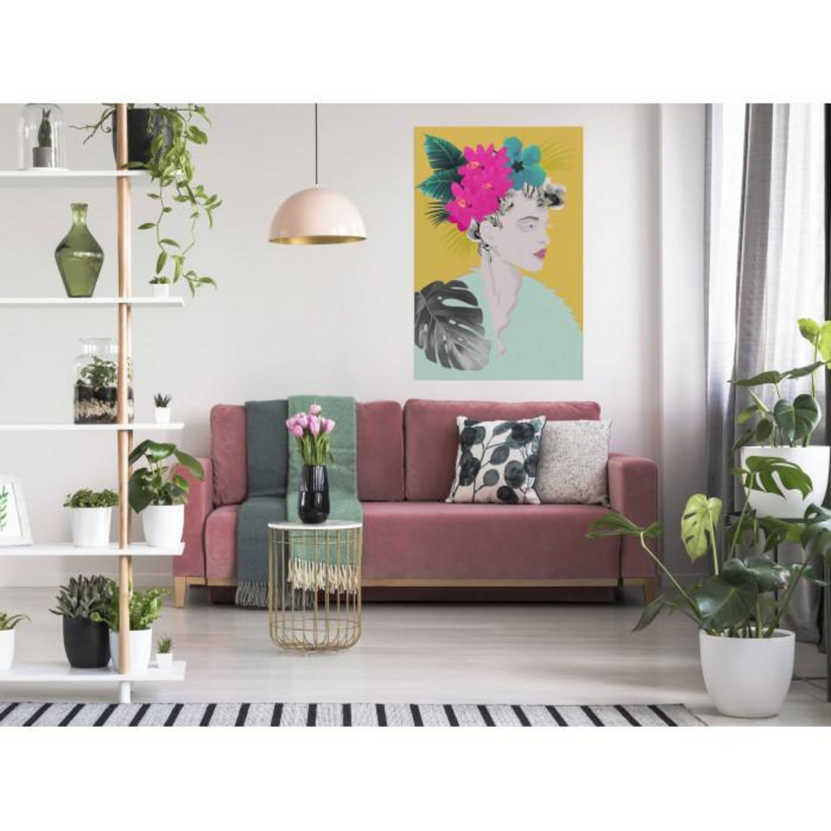 Paris Prix Tableau Imprimé  Flowers in the Hair