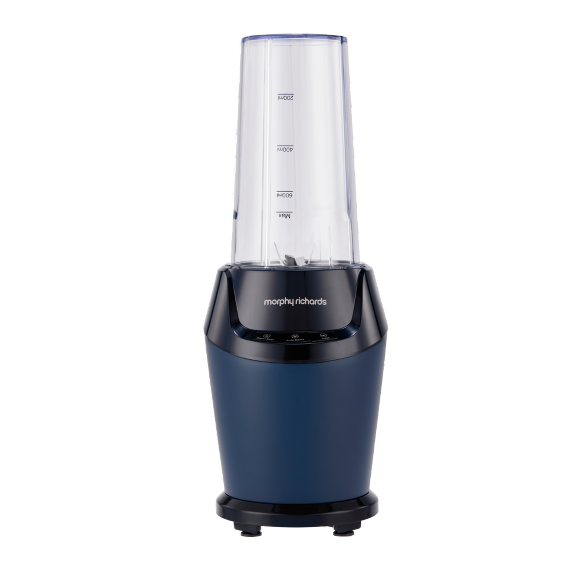 Morphy richards Blender de comptoir super blender 1000 w muc-bks2v, 2 bols san 700/500 ml, 3 modes blend mix grind, auto-blend et pulse, bleu nuit