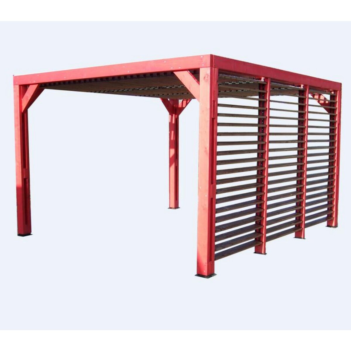 Hisense Pergola 10.67m² bois traité - tho3531vti