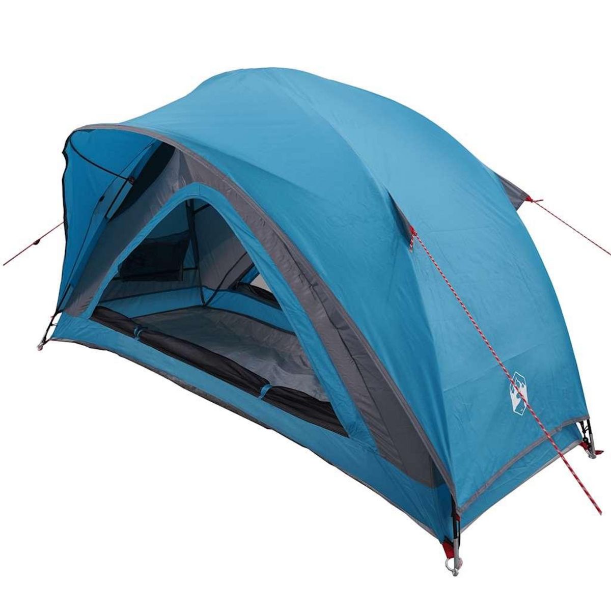 VIDAXL Tente de camping 1 personne bleu impermeable