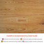 Voir la diapositive 6 : Rendez vous déco Tabouret en bois de teck recyclé-Eka