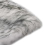 Voir la diapositive 3 : VIDAXL Coussins de chaise lot de 2 Melange gris fonce Mouton veritable