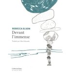 DEVANT L'IMMENSE. EDITION BILINGUE FRANCAIS-ANGLAIS, Elson Rebecca