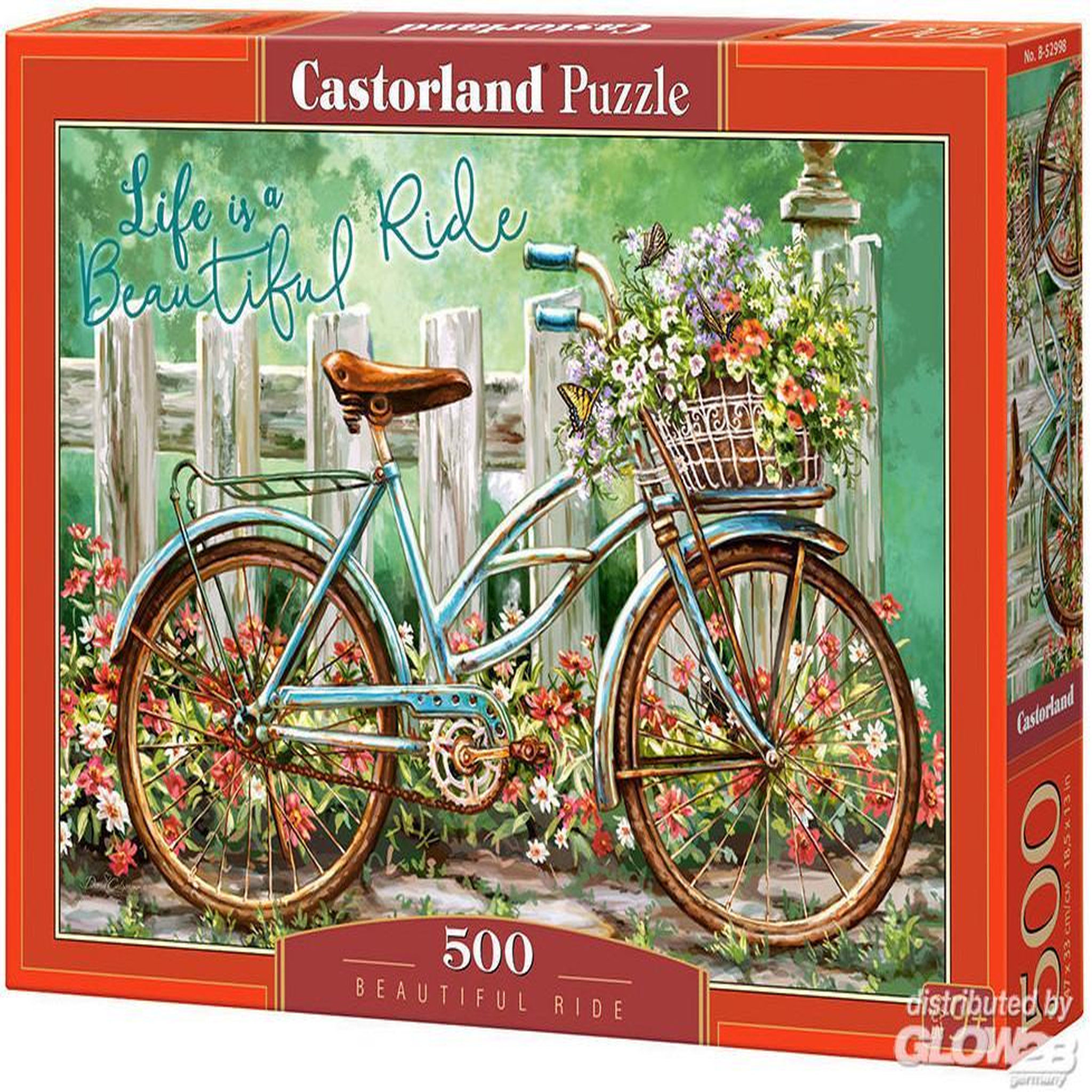 Voir la diapositive 3 : Castorland Puzzle 500 pièces : magnifique vélo