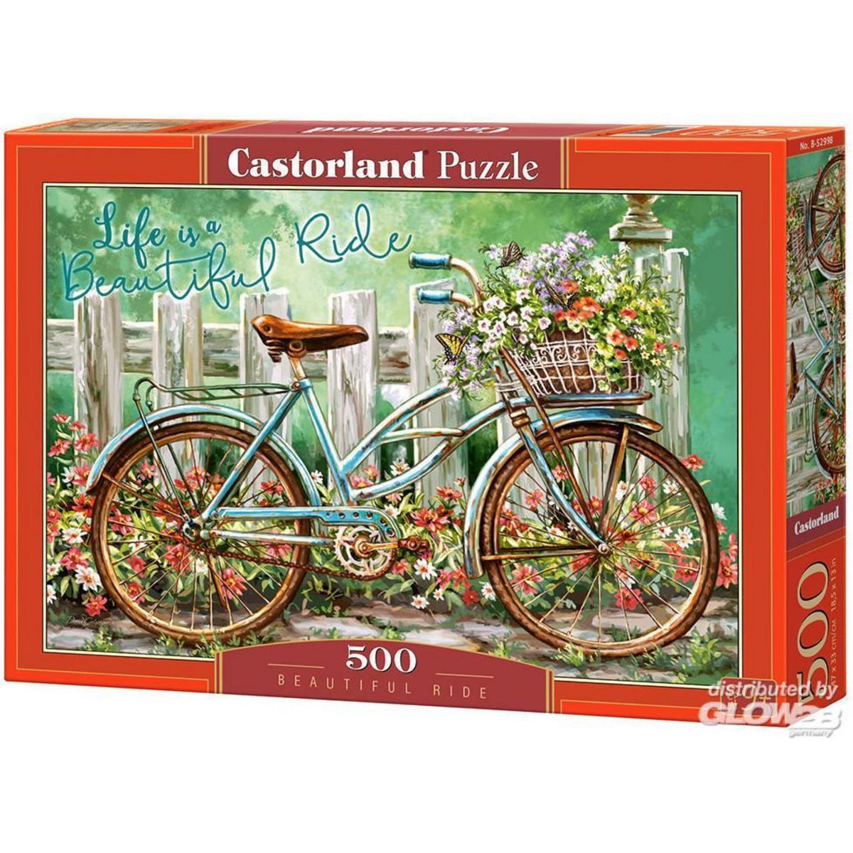 Castorland Puzzle 500 pièces : Magnifique vélo