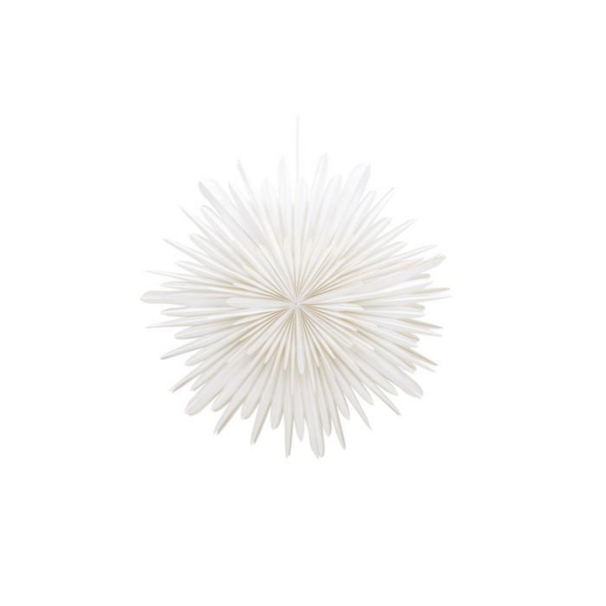 Paris Prix Lampe Suspension Design  Selen  80cm Blanc