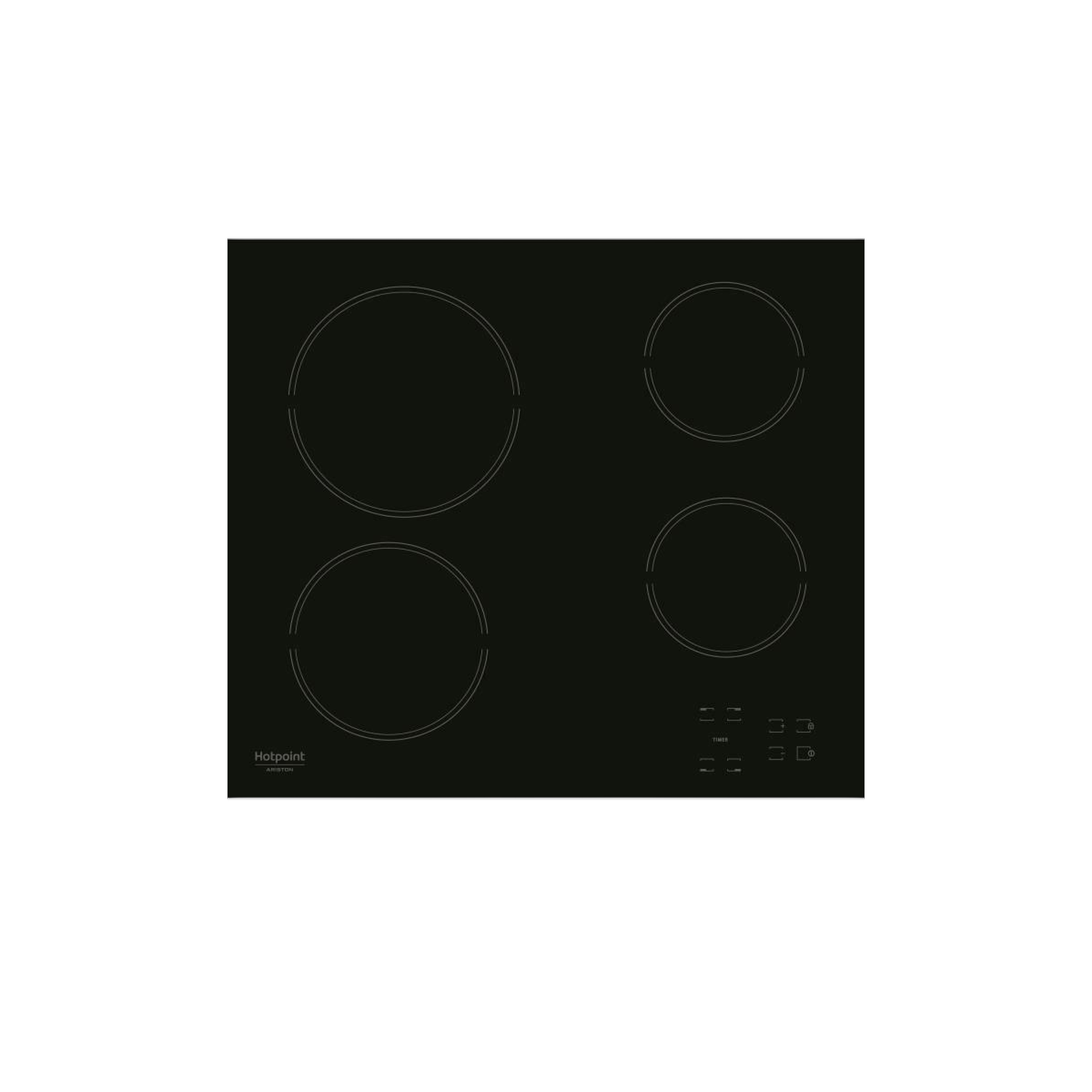 HOTPOINT Plaque vitrocéramique HR631C 6200W 60cm