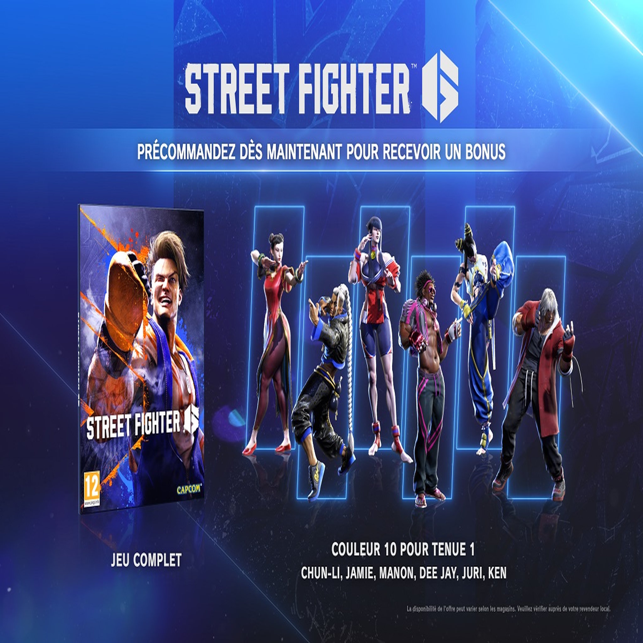 Voir la diapositive 2 : Street Fighter 6 PS5