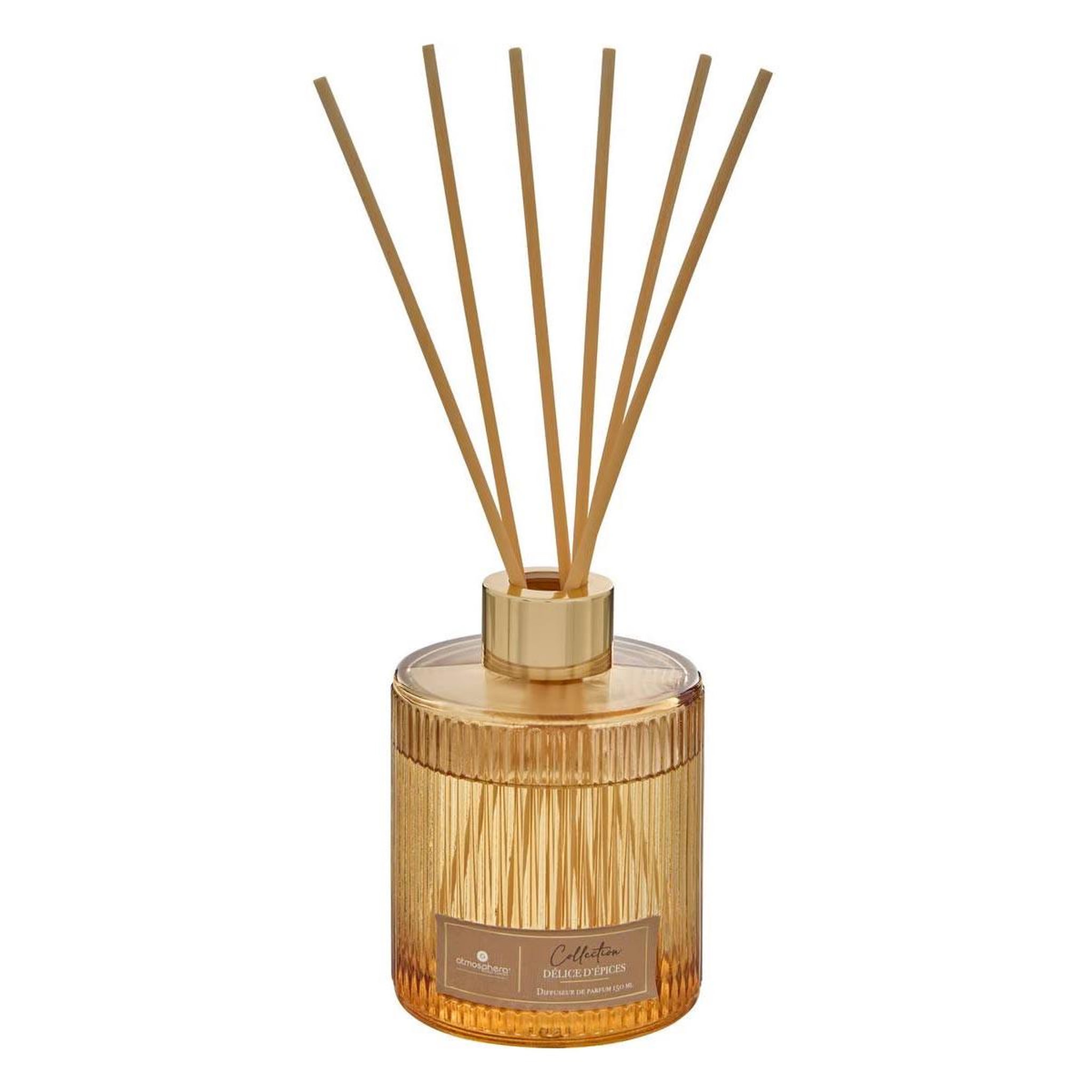 ATMOSPHERA Diffuseur de parfum en verre  albie  150ml délice d'épices