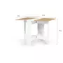 Table console pliable rectangulaire L27/103 cm MADDY