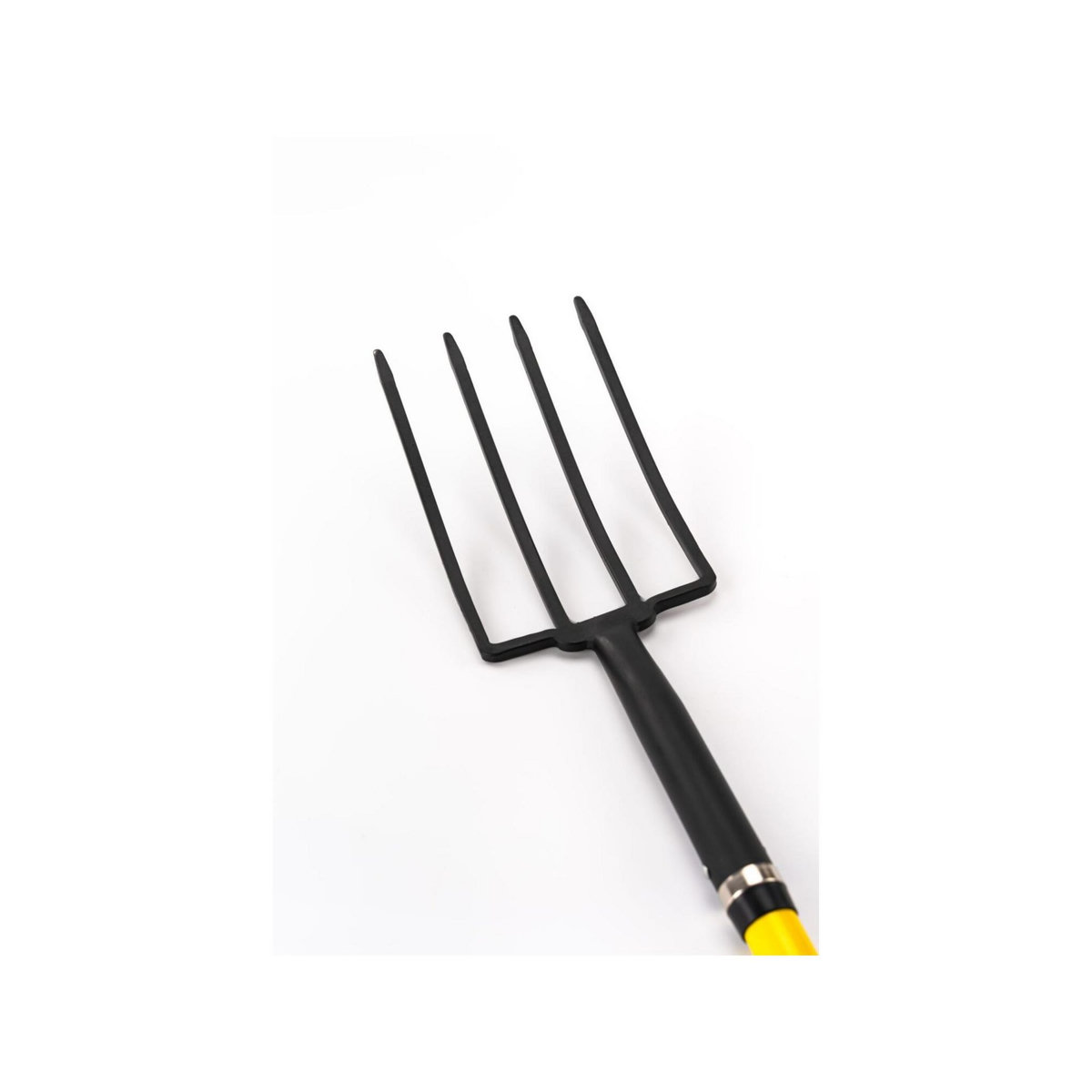 SUAN Fourche à bêcher pour jardin - Suan - 4 dents - Manche en fibre de verre - Poignée confort