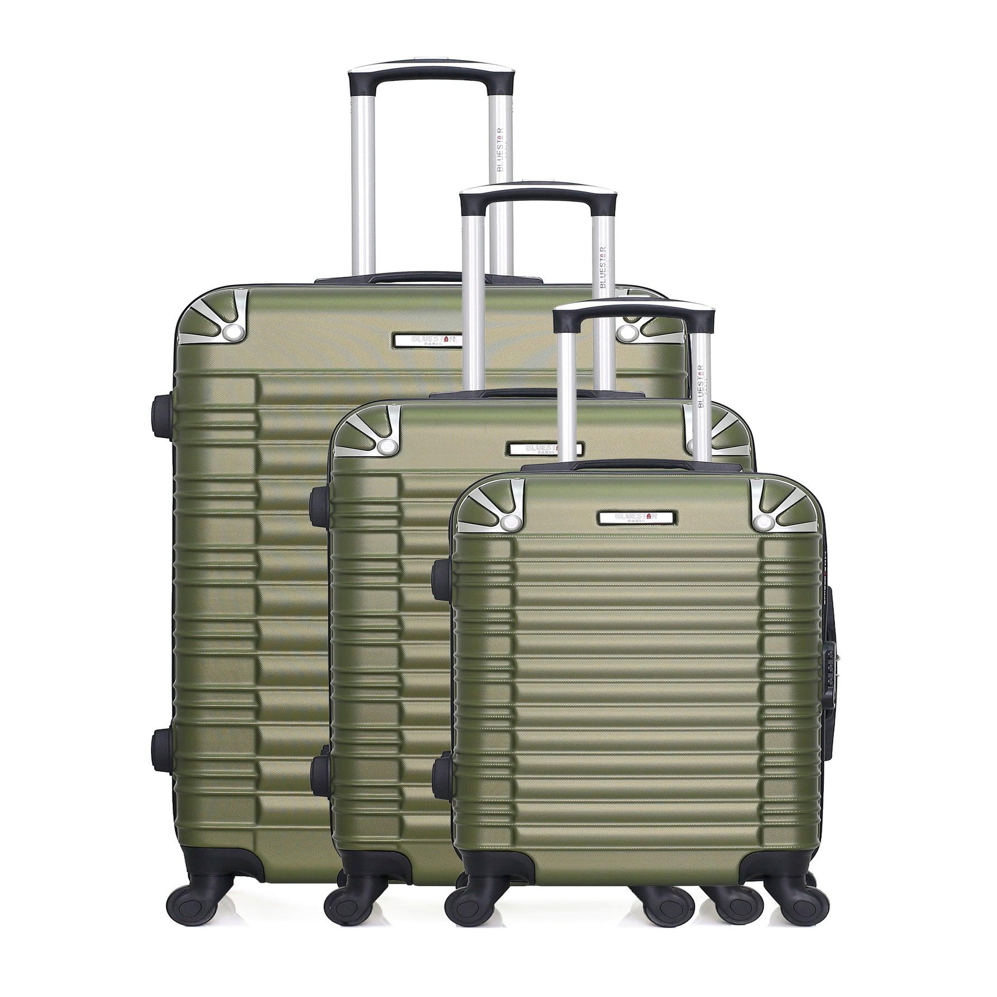 BLUESTAR Bluestar - set de 3 valises lima 75 cm 4 roues