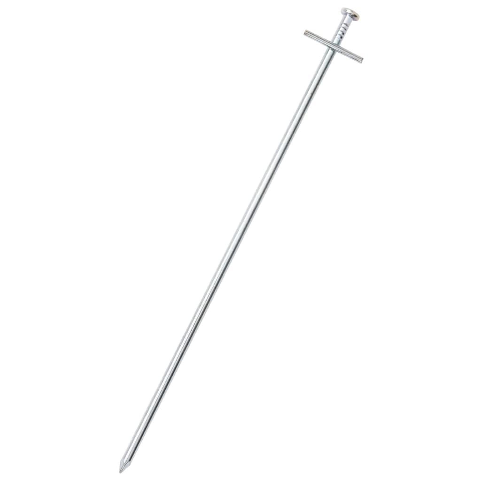 Voir la diapositive 2 : VIDAXL Piquets de tente 24 pcs 29,5 cm Ø6 mm acier galvanise