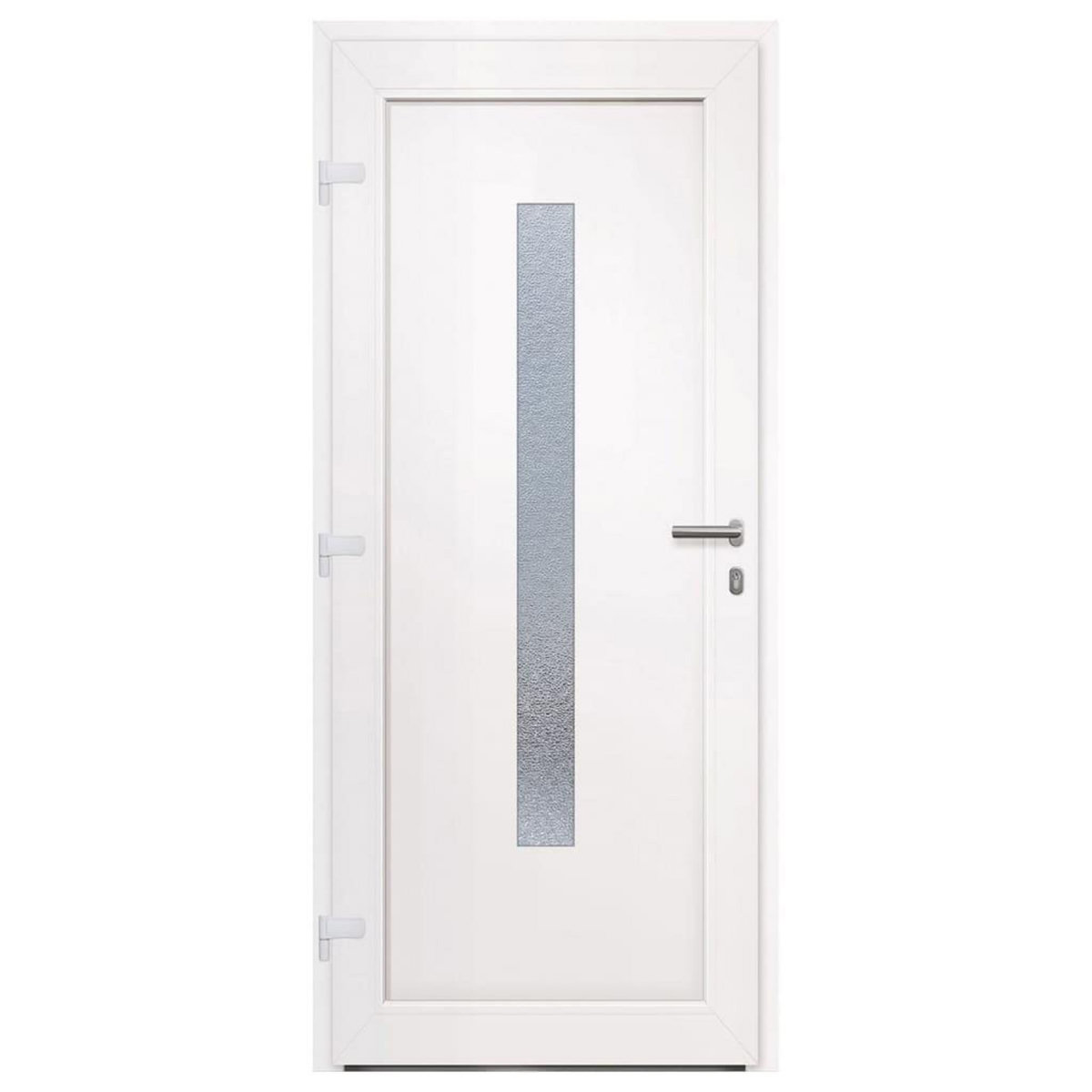 VIDAXL Porte d'entree anthracite 88x200 cm PVC