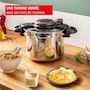 Voir la diapositive 3 : SEB Autocuiseur ClipsoMinut Gourmande 7.5L