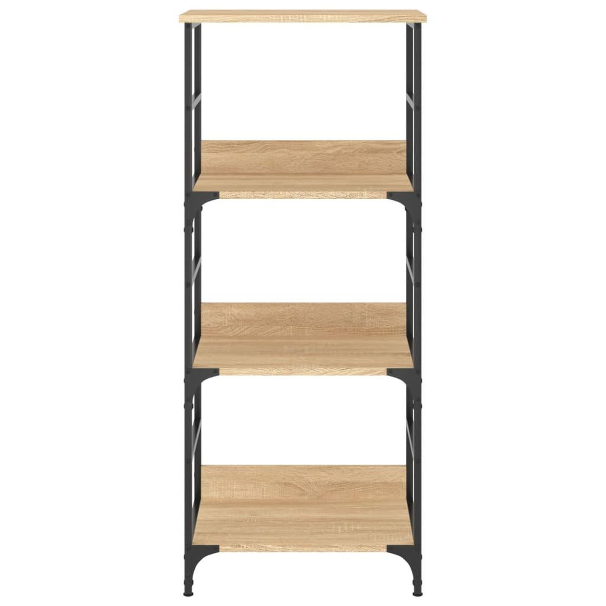 Voir la diapositive 4 : VIDAXL Bibliotheque chene sonoma 50x33x117,5 cm bois d'ingenierie