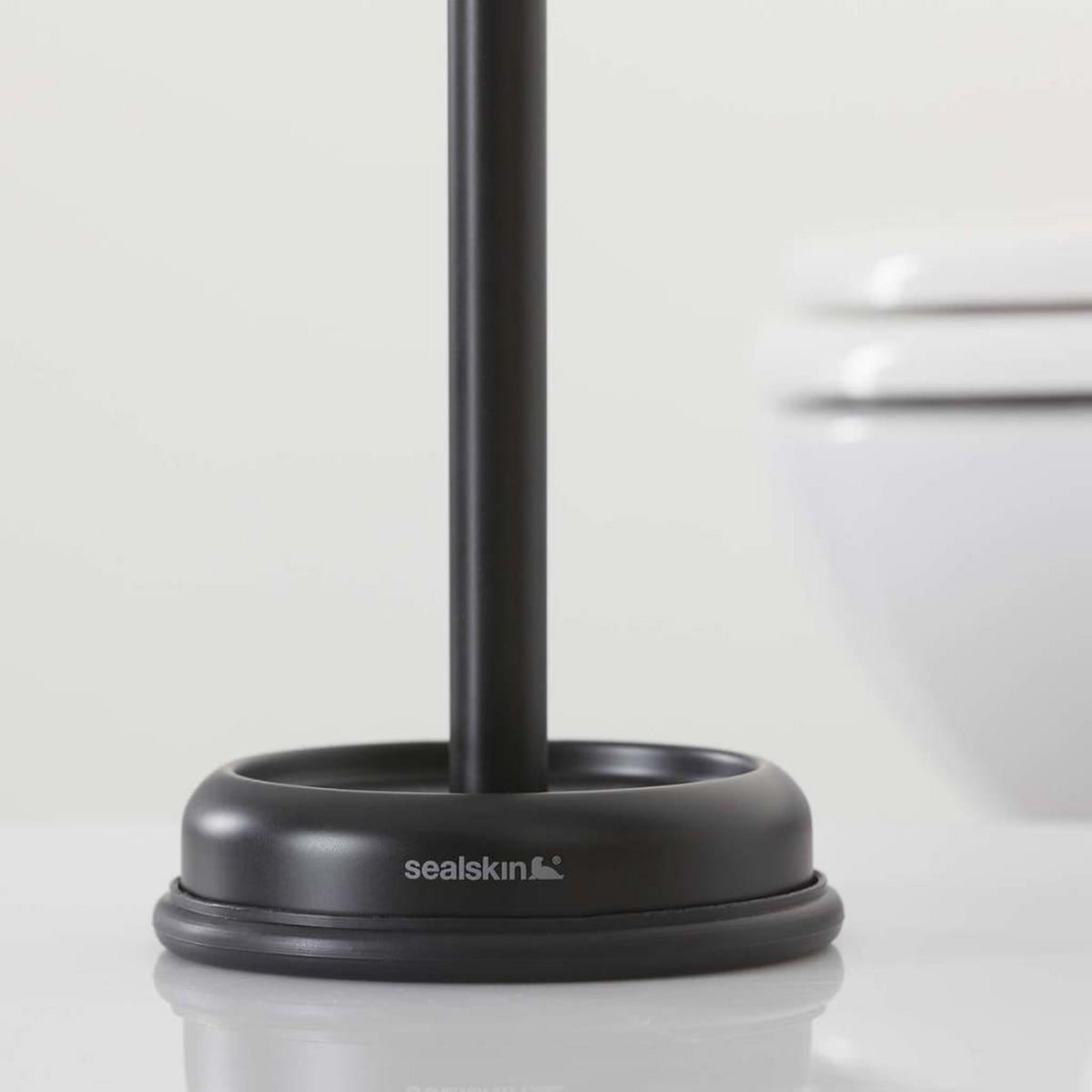 SEALSKIN Sealskin Porte-rouleau de papier hygienique de rechange Acero Noir