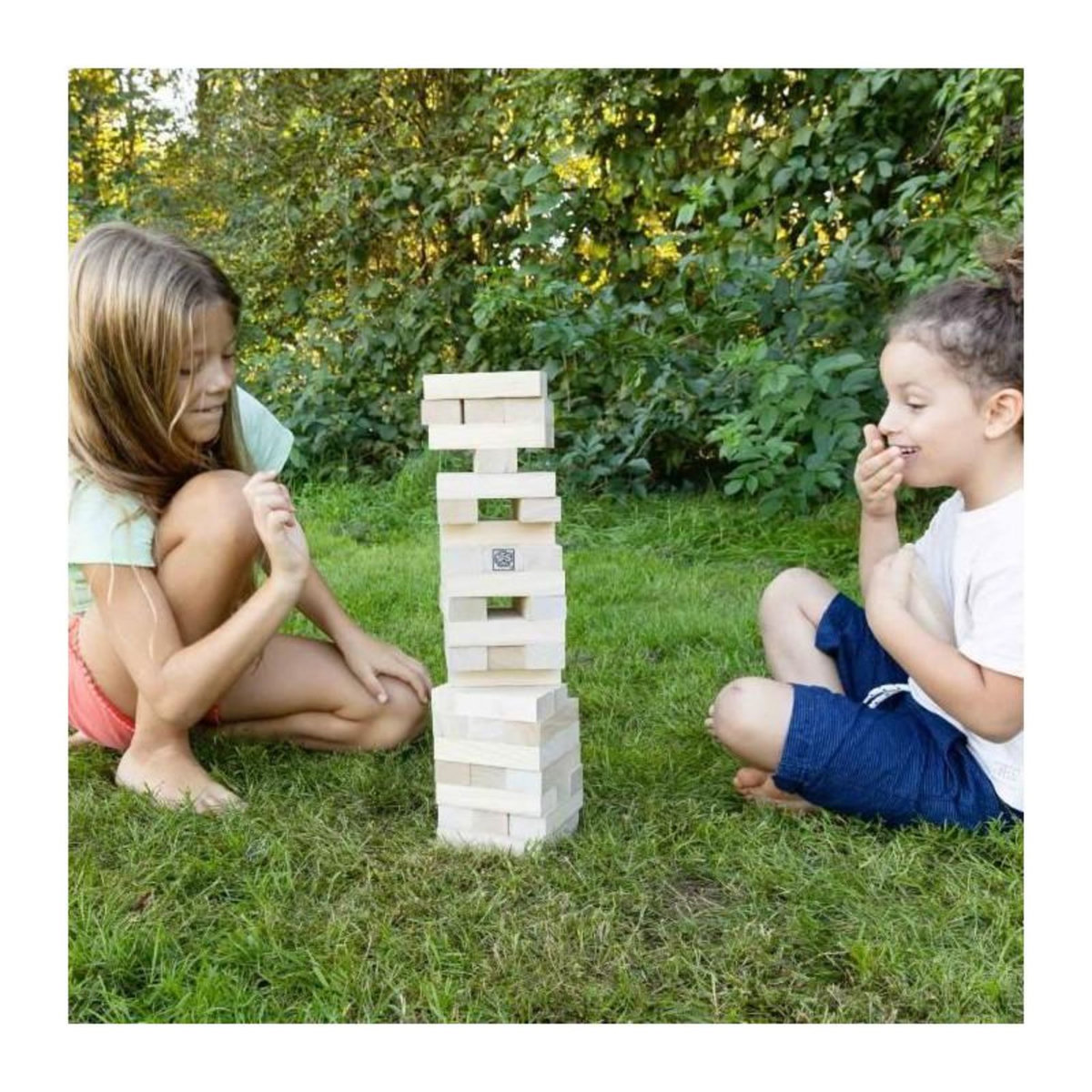 SES Creative Tour Tumbling XXL - Jeu d'adresse - SES CREATIVE - Version XXL pour l'extérieur, passionnant pour les enfants et les adultes.