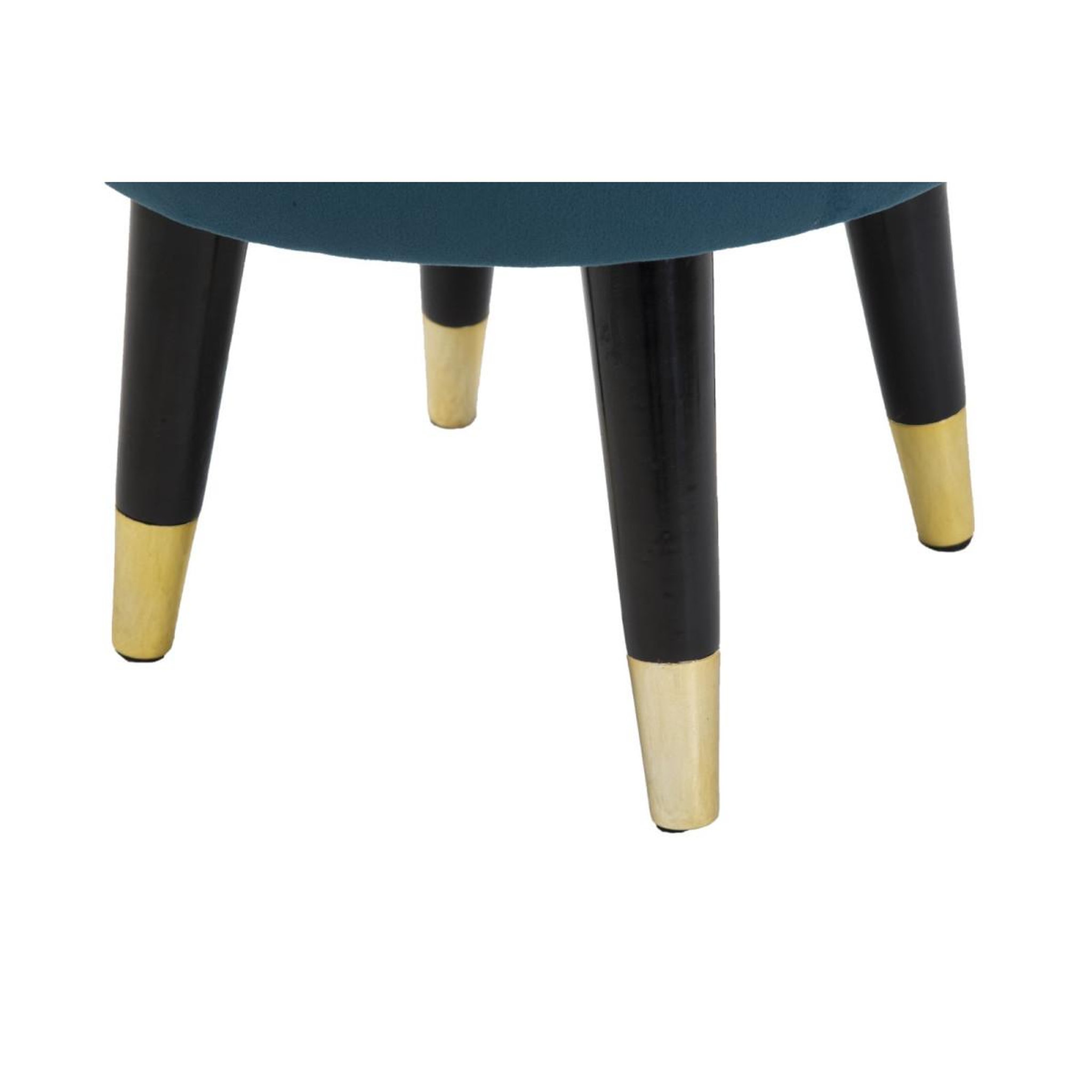 Voir la diapositive 5 : Paris Prix Tabouret design  paris  40cm bleu & or
