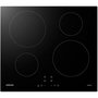Voir la diapositive 1 : Samsung Table de cuisson induction 60cm 4 feux 7200w noir - nz64m3nm1bb