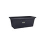 Voir la diapositive 2 : ELHO ELHO Jardiniere Green Basics 60 - Vivre noir - Exterieur - XXL - L 29,5 x W 59,2 x H 27,7 cm