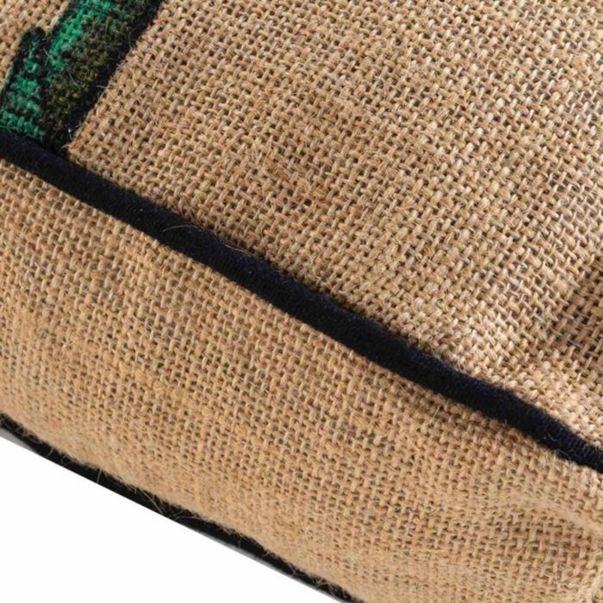 Paris Prix Coussin de Sol Imprimé  Balinesia  40x40cm Naturel